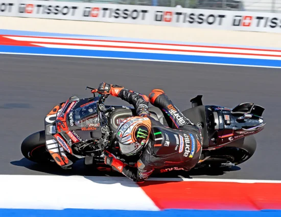 MotoGP | GP San Marino 2025, FP2: Marco Bezzecchi (Aprilia) guida un podio tutto italiano davanti a Morbidelli e Marini