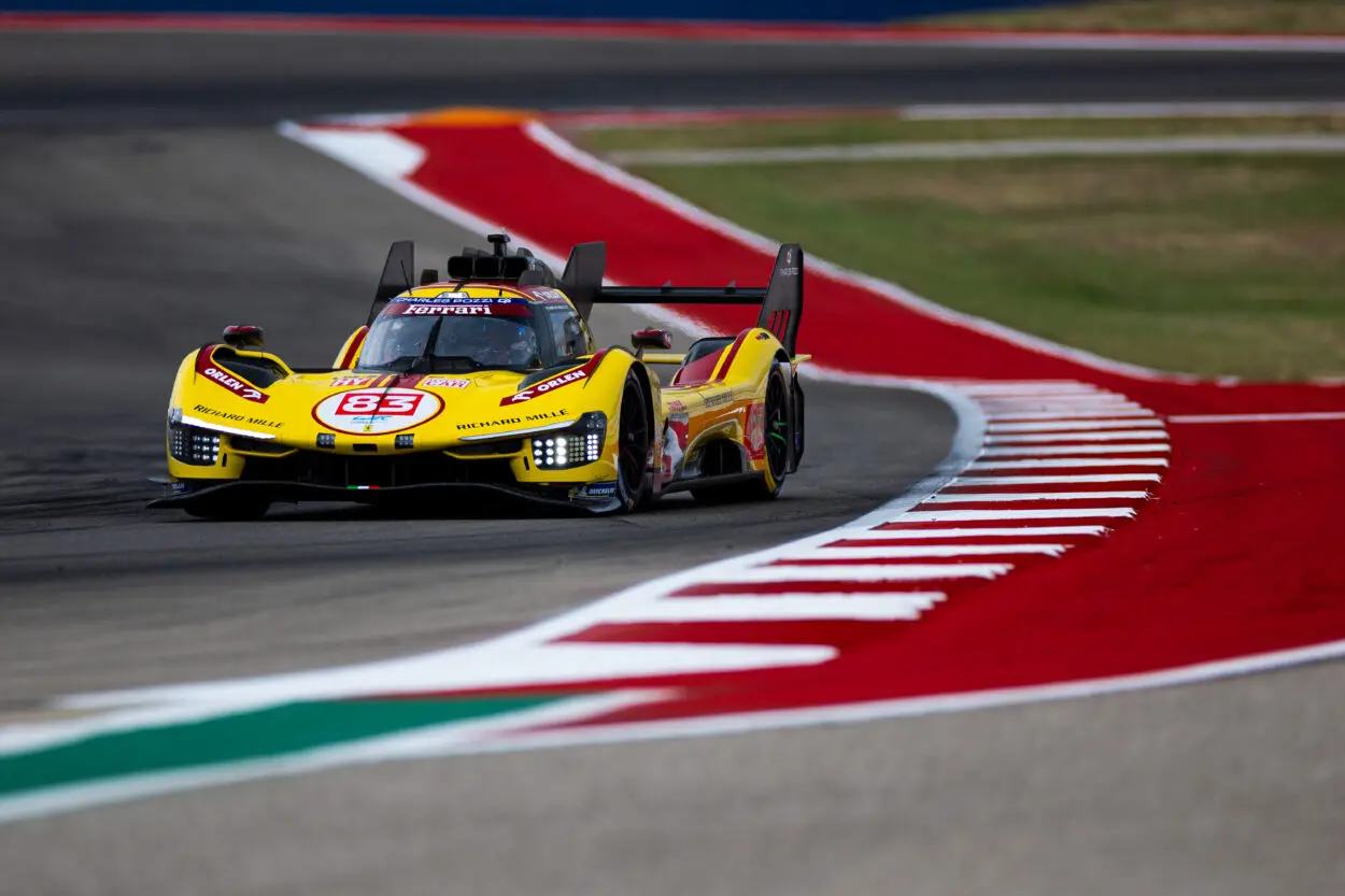 WEC | Lone Star Le Mans 2025, Qualifiche: Ferrari fa doppietta. Kubica porta la #83 di AF Corse in pole davanti alla #51
