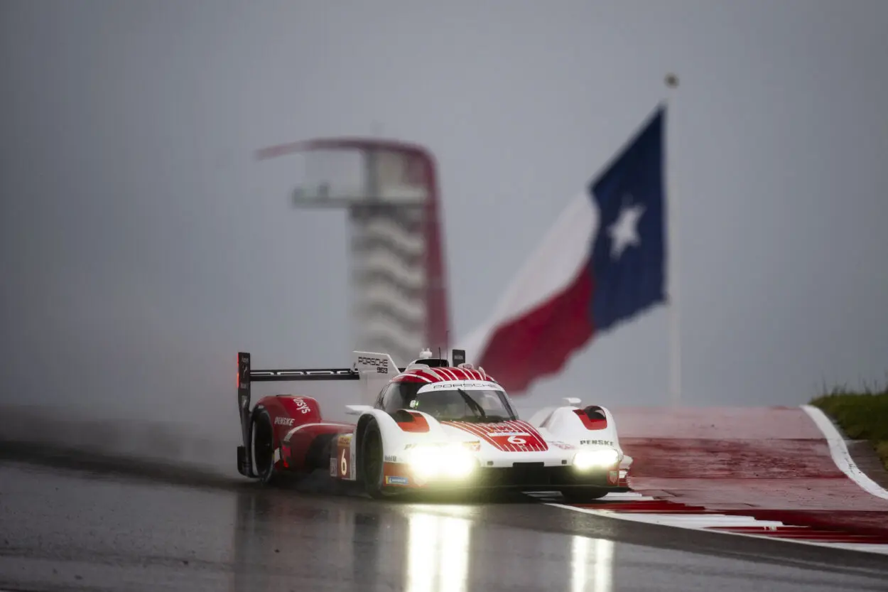 WEC | Lone Star Le Mans 2025: la Porsche #6 vince dopo 2 ore di stop per pioggia e una dura lotta con le Ferrari. In LMGT3 trionfa la McLaren #95