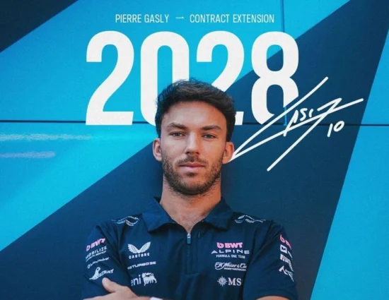 F1 | Pierre Gasly rinnova il contratto con Alpine fino al 2028
