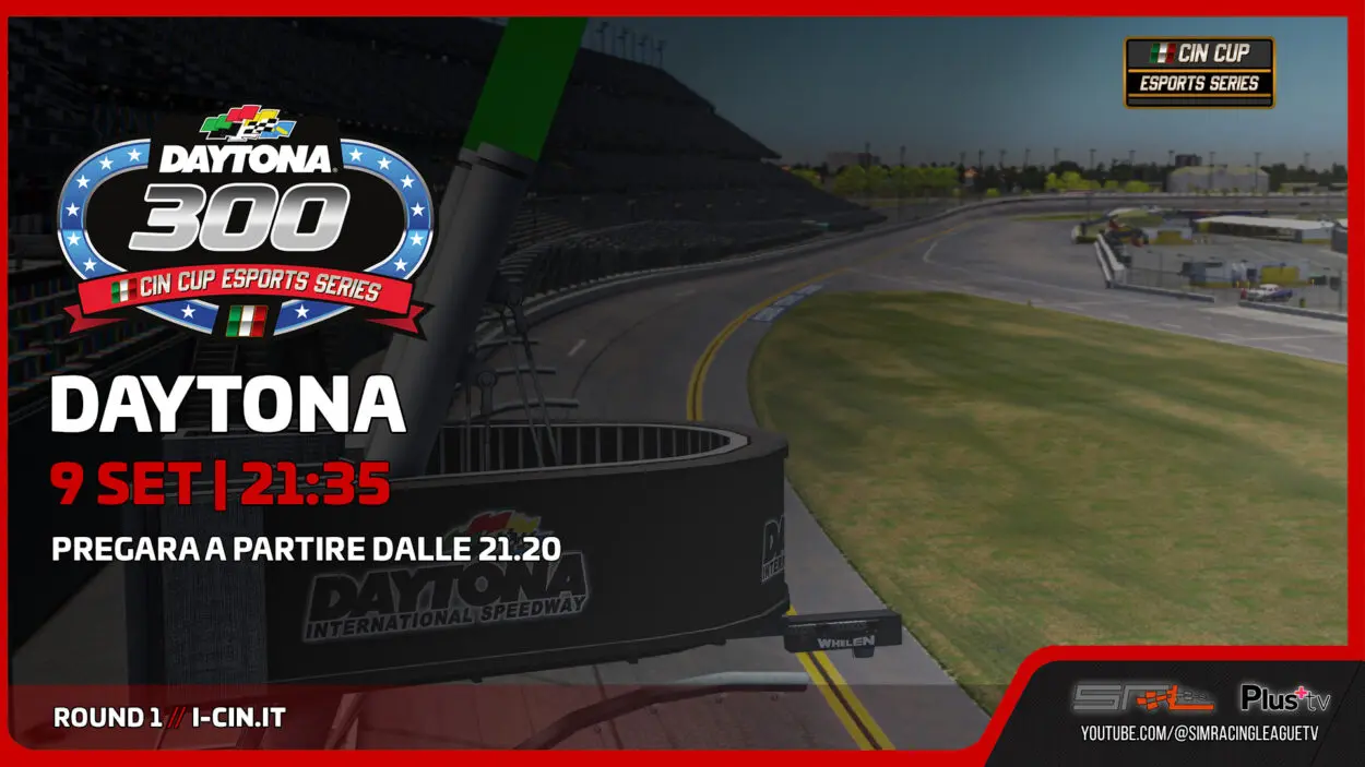eSport | CIN Cup eSports Series: tutto pronto per la Daytona 300!