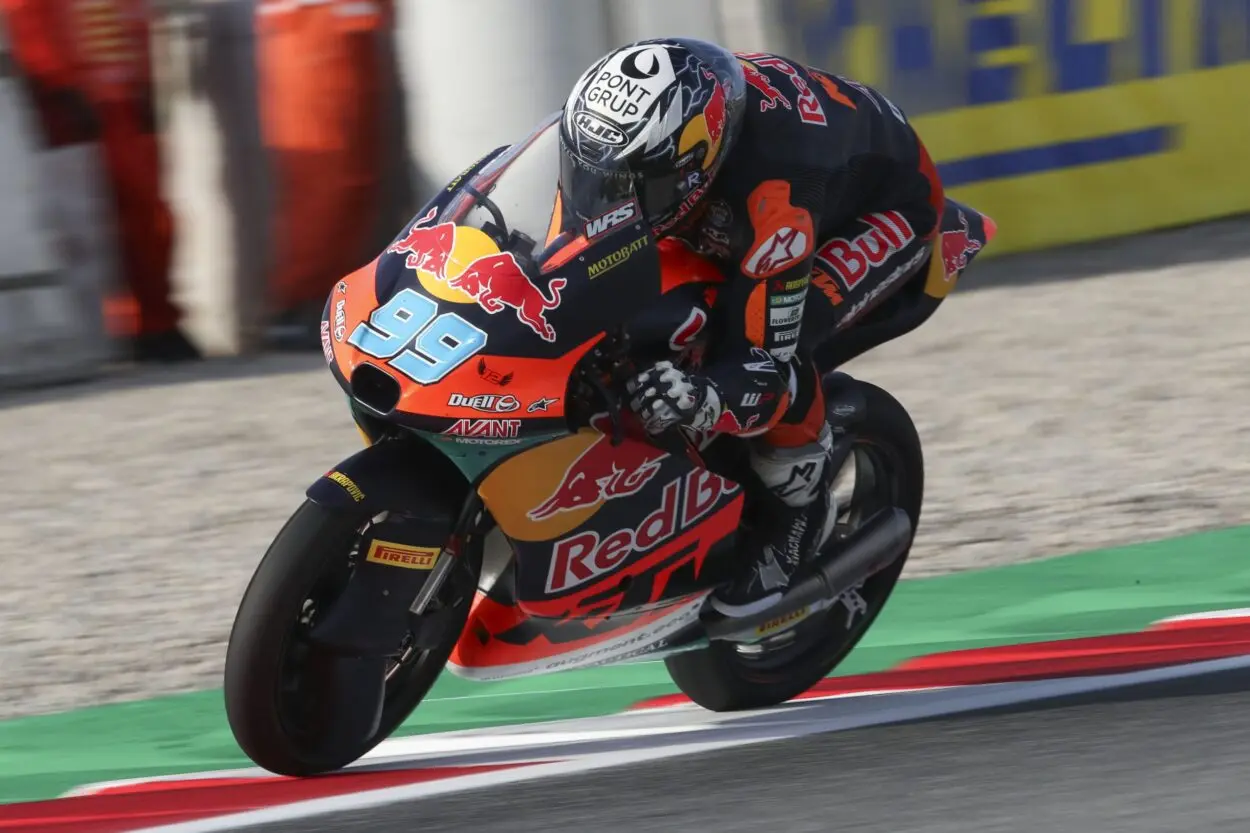 Moto3 | GP San Marino 2025, FP1: Rueda guida la prima sessione del Venerdì, Piqueras solo 10°