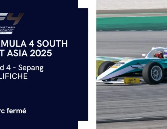 Parc Fermé | F4 South East Asia: Sepang #2 2025, Qualifiche [LIVE VIDEO]