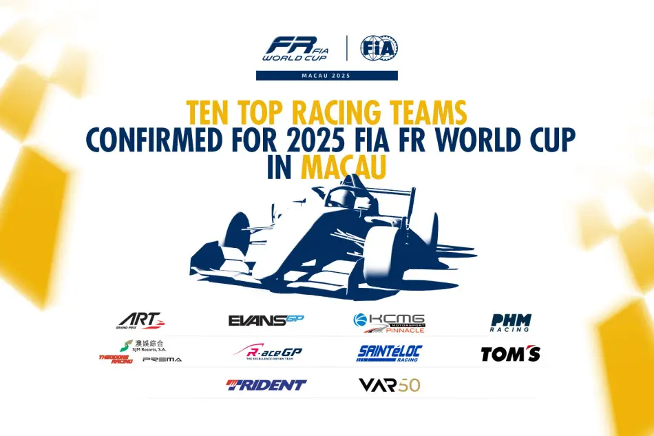 FIA FR World Cup | GP Macao 2025: Saranno 10 i team che parteciperanno all’edizione 2025