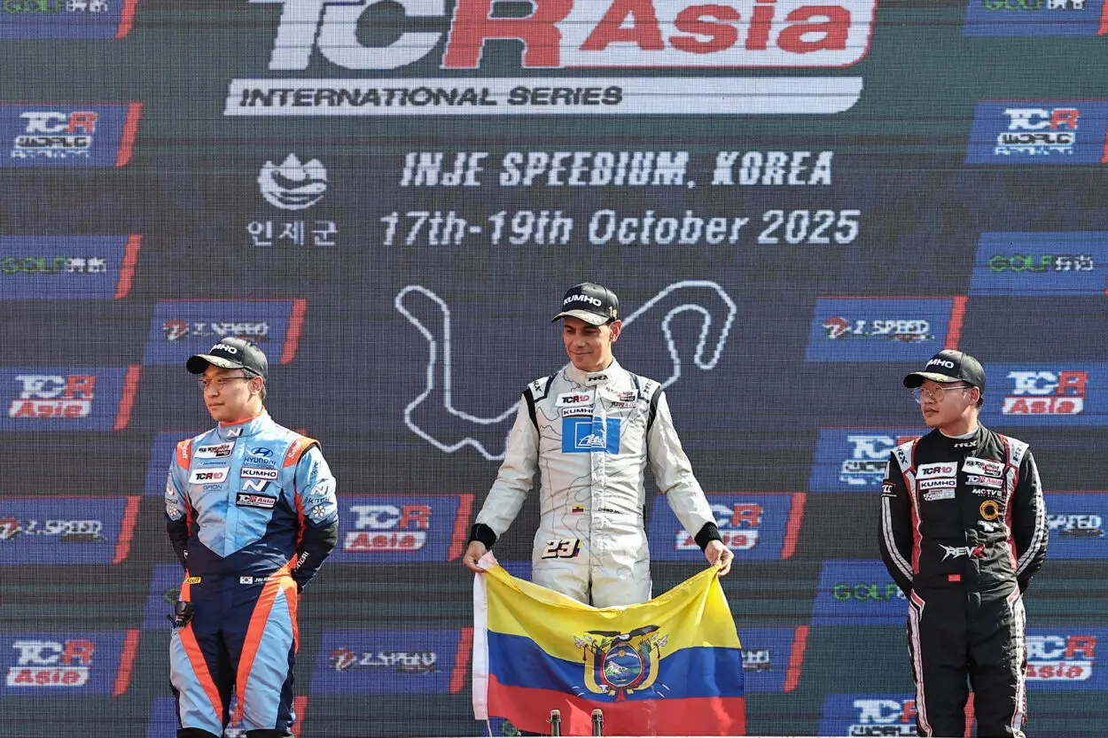 TCR Asia | Inje 2025, Morán: “Incredibile correre contro i piloti del World Tour perché puoi imparare tanto da loro. Gare difficile a causa di alcuni problemi”
