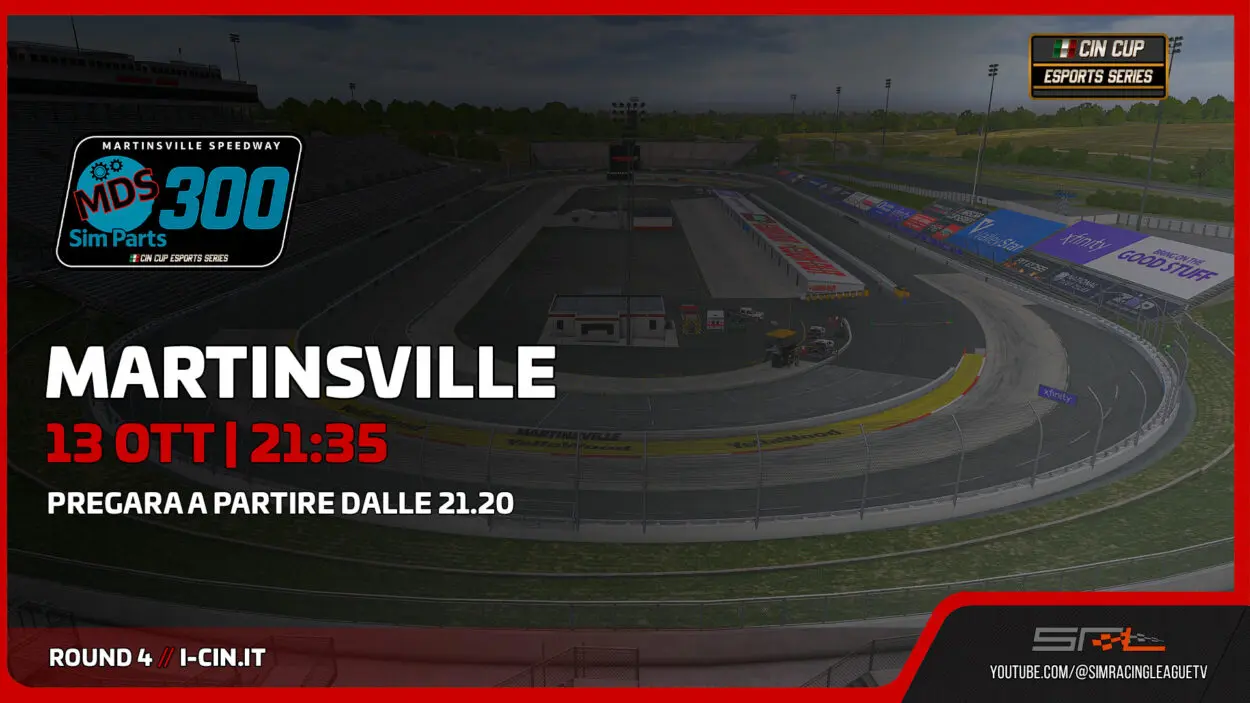 eSport | CIN Cup eSports Series: Martinsville, la Signora in giallo