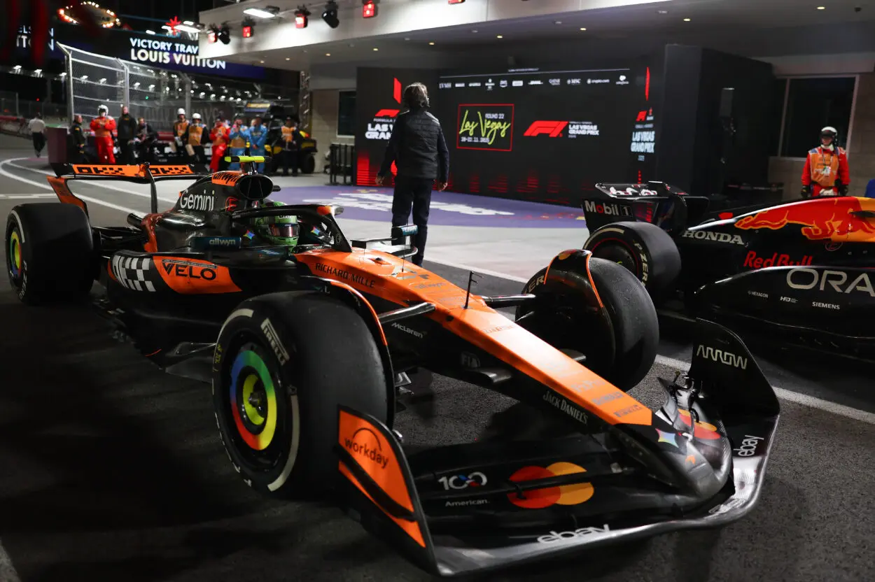 F1 | GP Las Vegas 2025: clamoroso, le McLaren trovate con consumo eccessivo del pattino! Doppia squalifica in vista