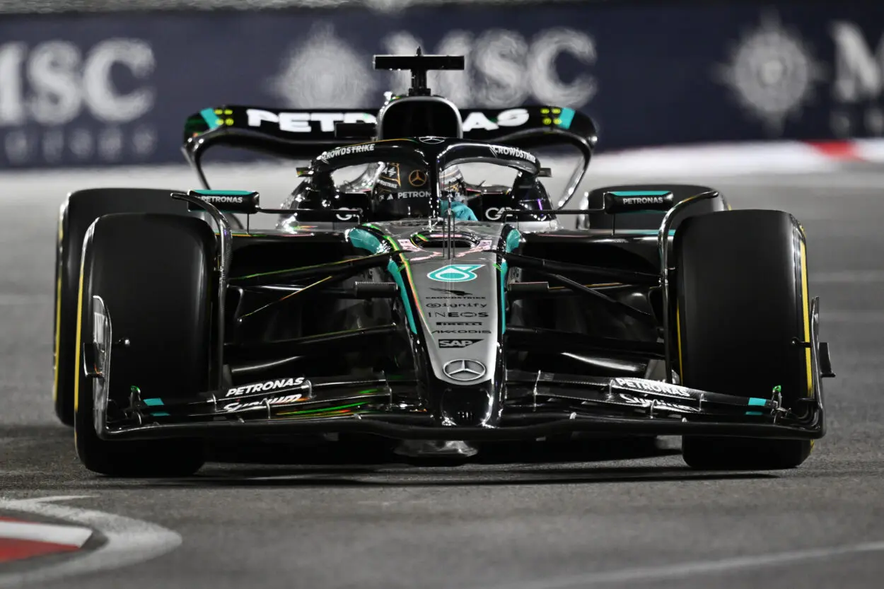 F1 | GP Las Vegas 2025, FP3: Russell precede Verstappen e Albon. Hamilton 5°, Leclerc 15°, McLaren in fondo ma senza girare alla fine