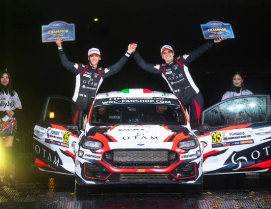 WRC | Fontana e Arnaboldi, una stagione d’oro: l’Italia è campione del mondo WRC3 2025