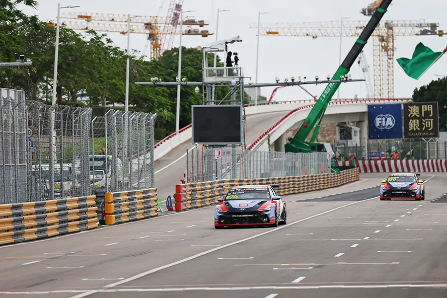 TCR World Tour | Macao 2025, Prove Libere: Hyundai al vertice, Azcona e Michelisz si alternano in prima posizione
