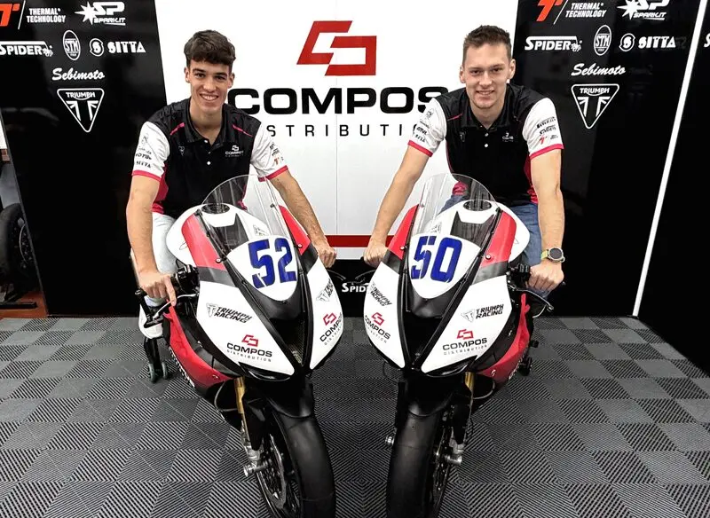 SSP | Mercato piloti 2026: debutta il team Triumph Compos Racing, schiererà Ondřej Vostatek ed Oliver König