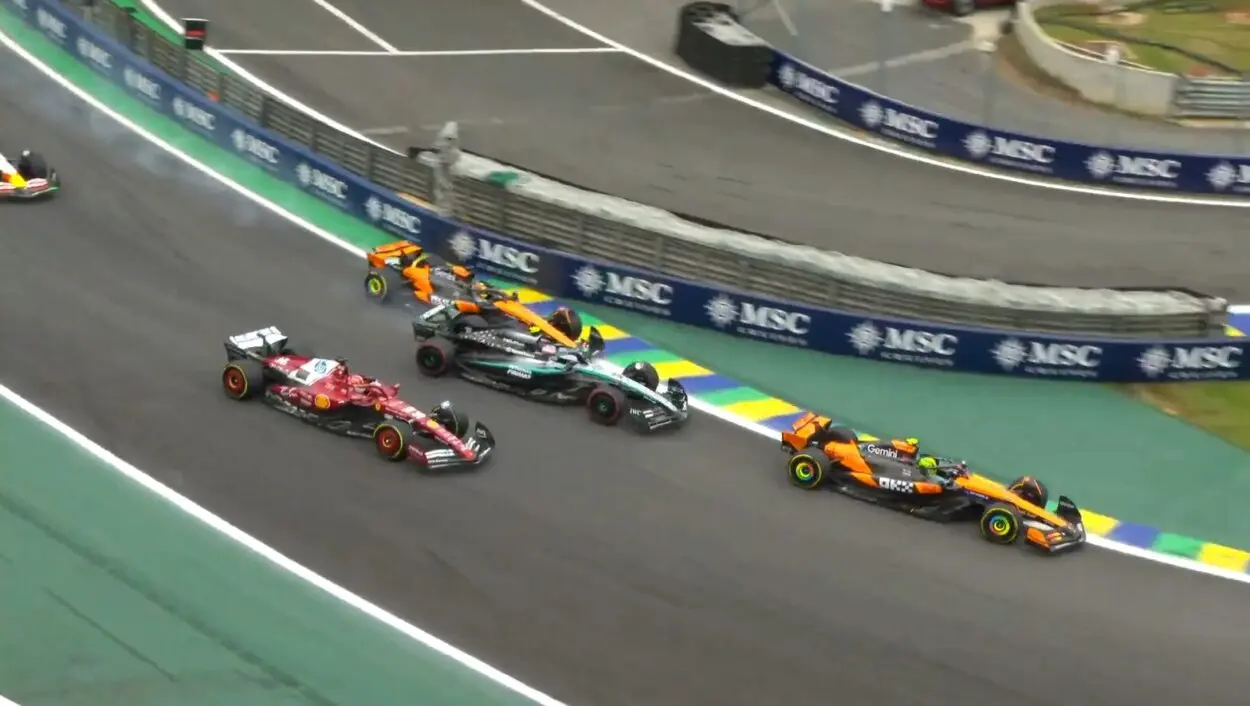 F1 | GP San Paolo 2025, analisi dell’incidente alla ripartenza. Piastri colpevole per le guidelines, ma nella dinamica Antonelli non può essere esente da colpe