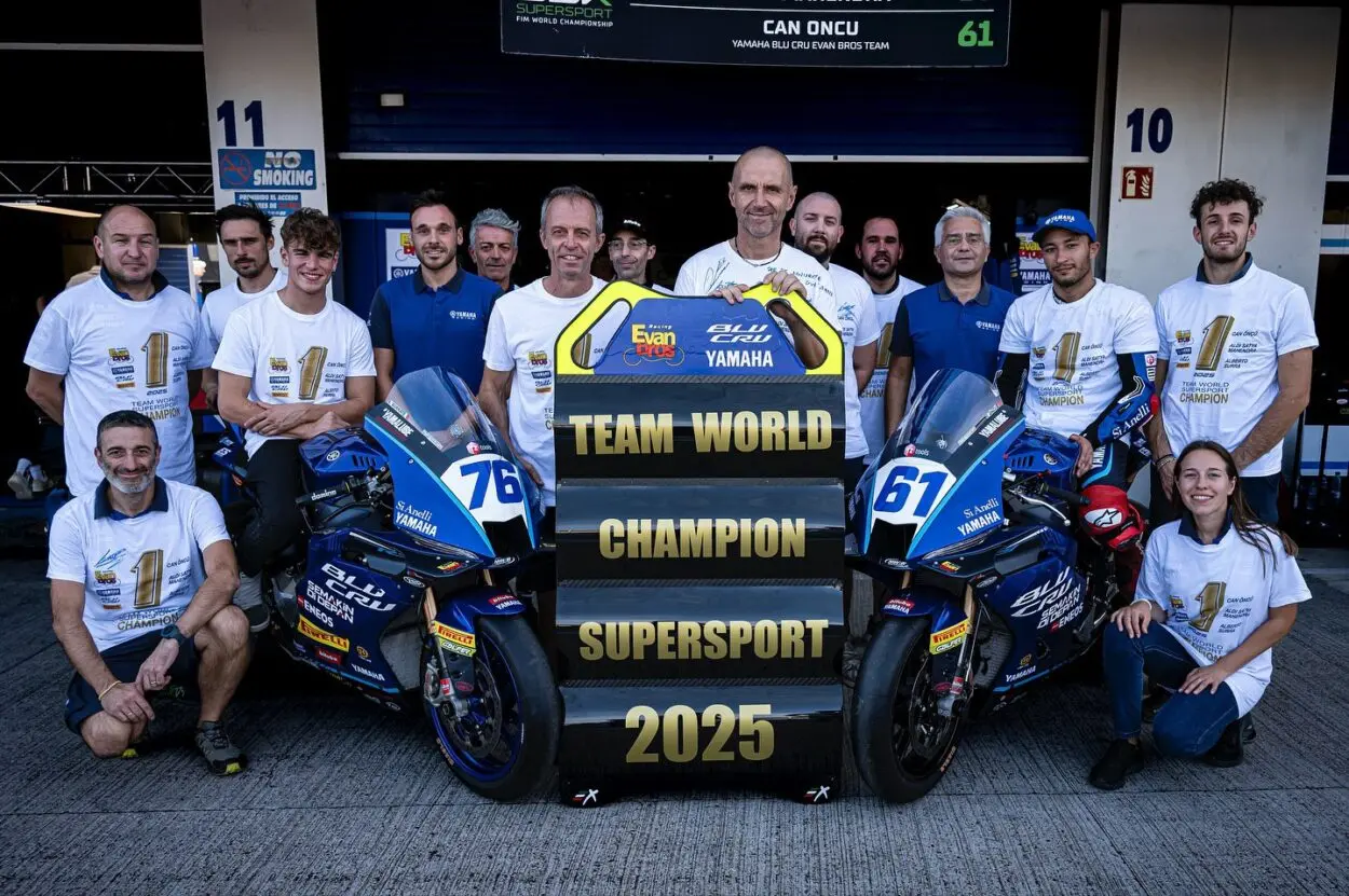 SSP | Evan Bros Racing conclude la partnership con Yamaha Motor Racing