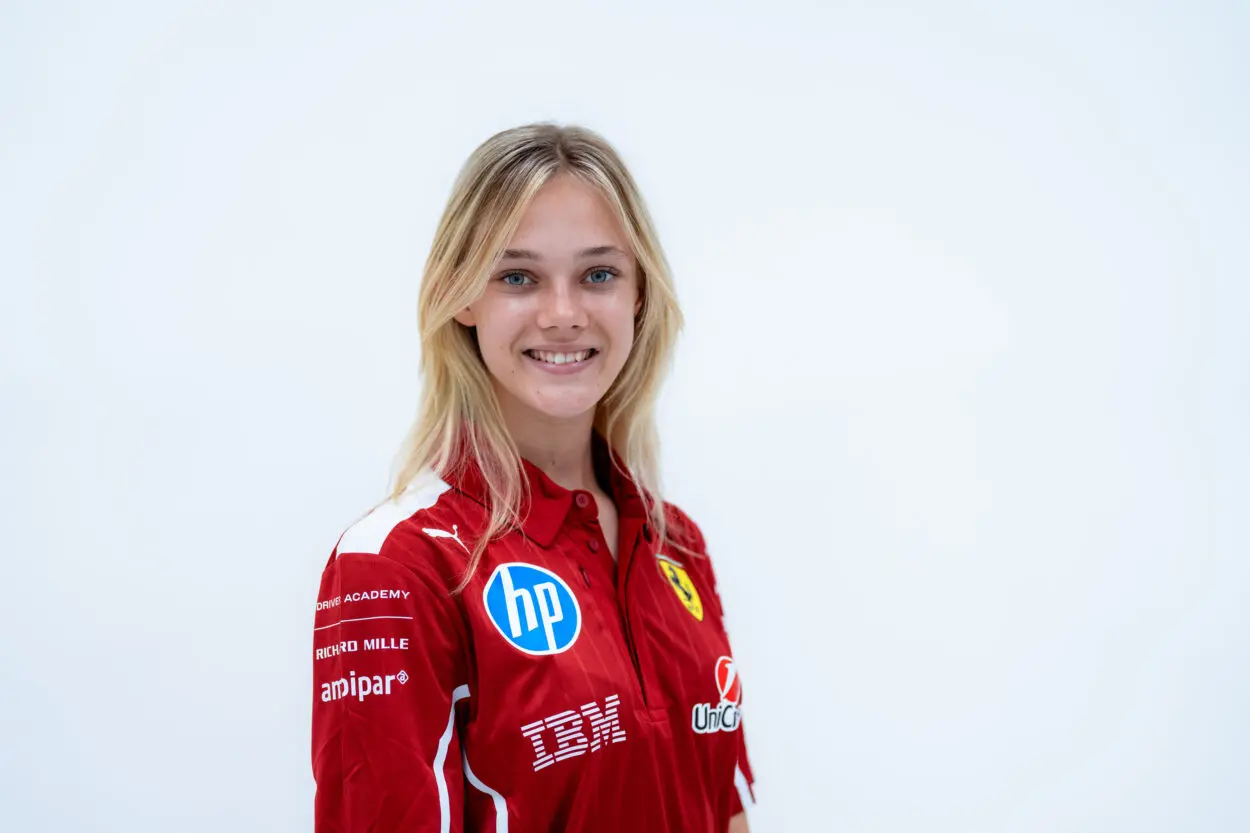 F1 Academy | Ferrari annuncia Alba Larsen per il 2026, correrà con MP Motorsport