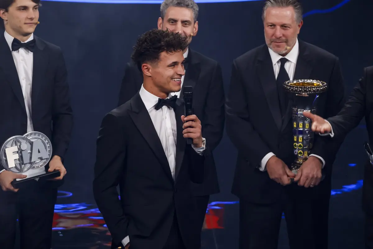 F1 | Norris ai FIA Awards: “Questo è il sogno di tante persone, finalmente ho potuto viverlo anch’io”
