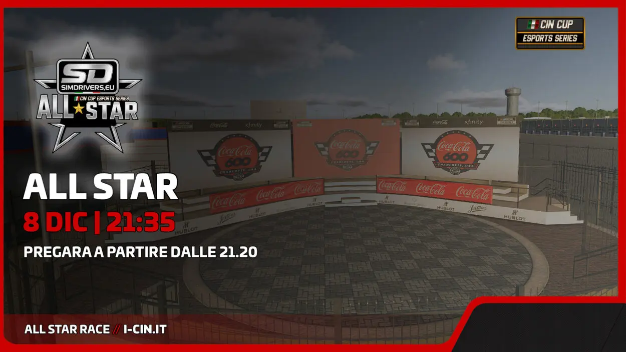 eSport | CIN Cup eSports Series, All-Star Race: l’evento speciale che unisce passato e presente