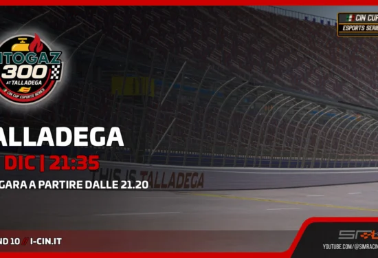 eSport | CIN Cup eSports Series, Talladega: l’ultimo volo prima di Natale