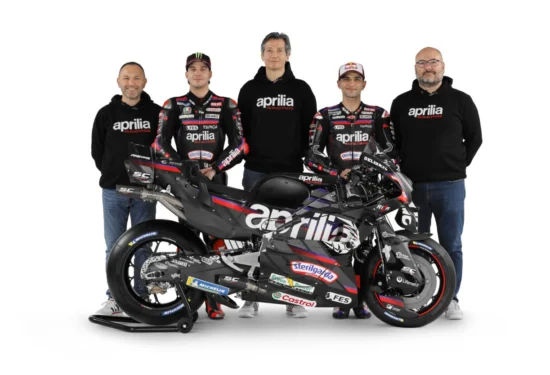 MotoGP | Tolti i veli sul team Aprilia Racing 2026, a caccia della riconferma