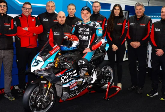 SBK | Presentato il team Ducati MGM e la collaborazione con Optical Express per il 2026
