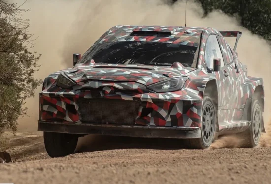 WRC | Toyota testa in Spagna una nuova versione del prototipo WRC27