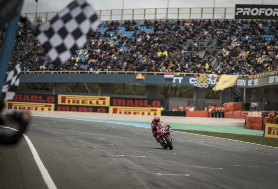 SBK | Round Olanda 2026, Gara 2: altra tripletta di Nicolò Bulega, dominio assoluto di Ducati