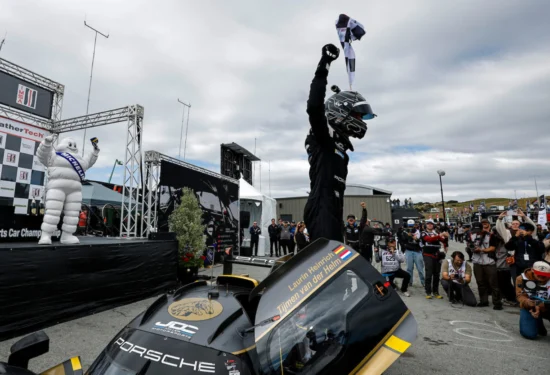 IMSA | Monterey SportsCar Championship 2026 – Laguna Seca: colpo all’ultimo giro di Laurin Heinrich che beffa Bamber e porta JDC-Miller in vetta