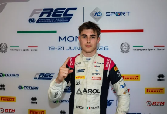 Formula Regional | Monza 2026, Gara 3: la prima di Emanuele Olivieri