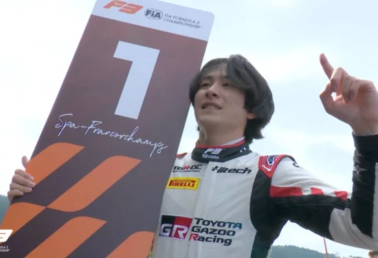 F3 | GP Belgio 2026, Sprint Race: Nakamura beffa il duo Rodin, incidente al via tra i contendenti al titolo