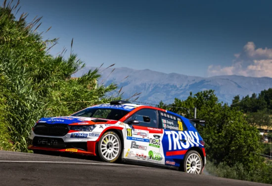 WRC | ERC Rally di Roma Capitale 2026, Qualifying Stage: colpo di reni fantastico di Roberto Daprà che precede Suninen e Sarrazin