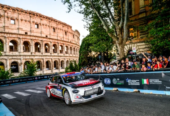 WRC | ERC Rally di Roma Capitale 2026, Rossel davanti a tutti dopo la Super Speciale all’ombra del Colosseo