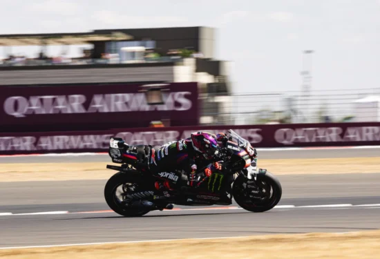 MotoGP | GP Gran Bretagna 2026, Sprint: Jorge Martín vince, tripletta Aprilia. Marc Márquez nono