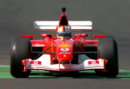 F1 | Vettel al volante della F2002 e poi, emozionato: “I miss Michael”