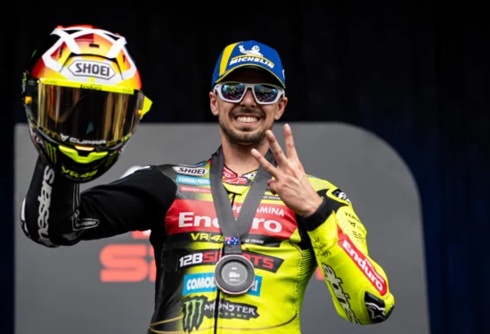 MotoGP | GP Australia 2026, Sprint, Di Giannantonio: “Per domani c’è potenziale, ma se piove sarà più impegnativo”